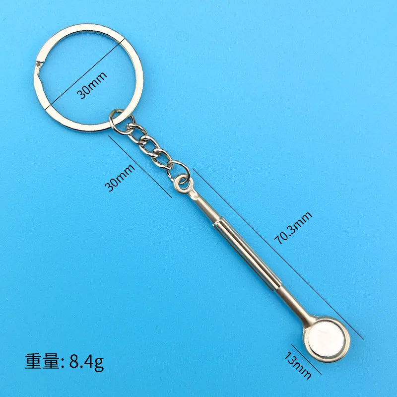 Tooth Keychain Dental Assistant Gift Key Chain Men Women Couple Key Holder Dentist graduation bithday gift