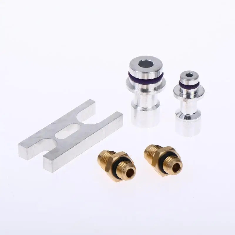 Aluminum Car AC Leak Test Plug Stopper Set