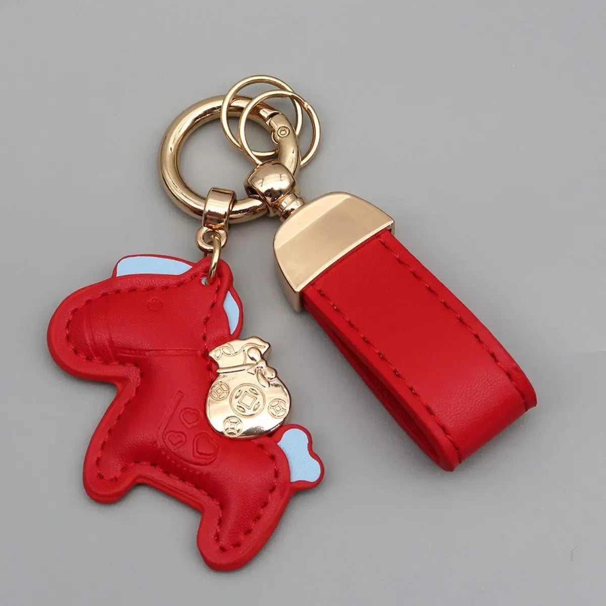 2026 Horse Keychain Cute Pony Keyring Cartoon CUTE Animal Bag Pendant Women Men Unisex