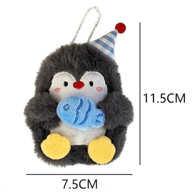 Plush Penguin Keychain and Bag Charm