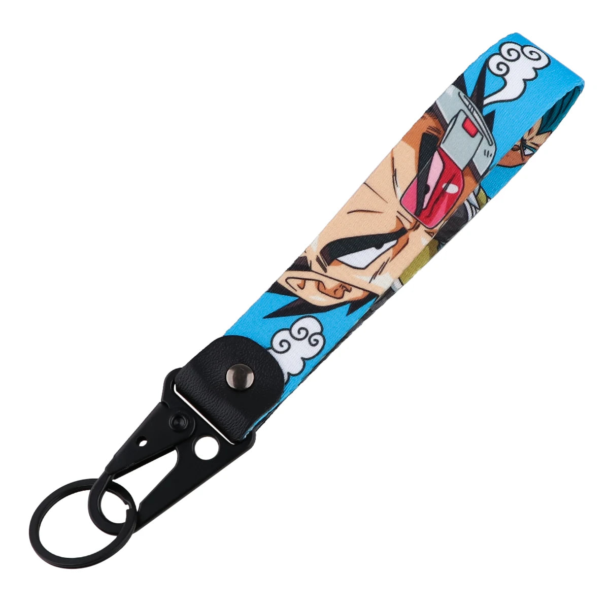 Double-Sided Anime Wrist Strap Keychain
