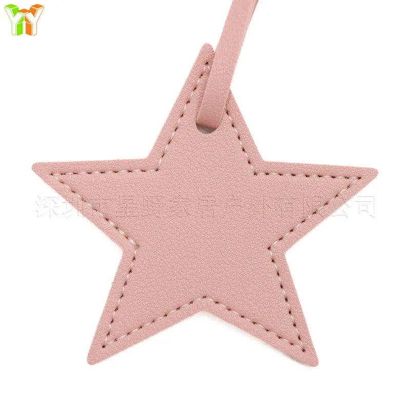 Bag charm bag accessories star shape personalized keychain charm