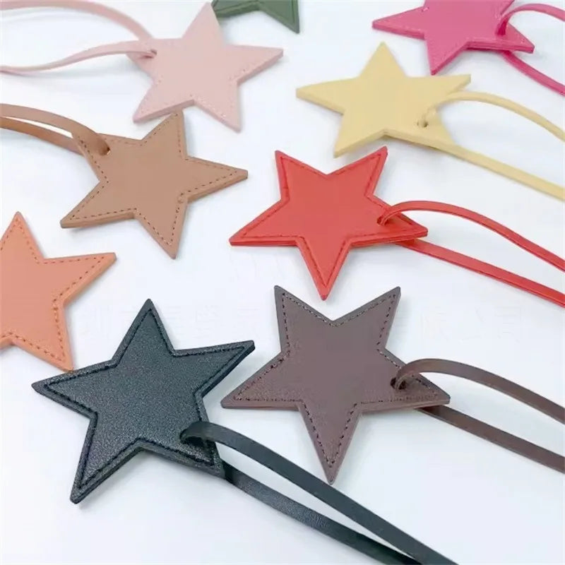 Bag charm bag accessories star shape personalized keychain charm