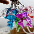 Hot Sale Floating Dolphin Keychain For Car Keys Ring Cute Whale Ocean Pendant Accessories Women Bag Charms Pendant Gift