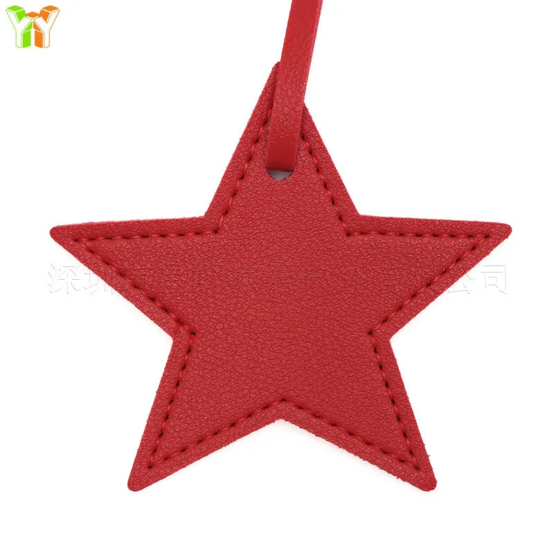 Bag charm bag accessories star shape personalized keychain charm