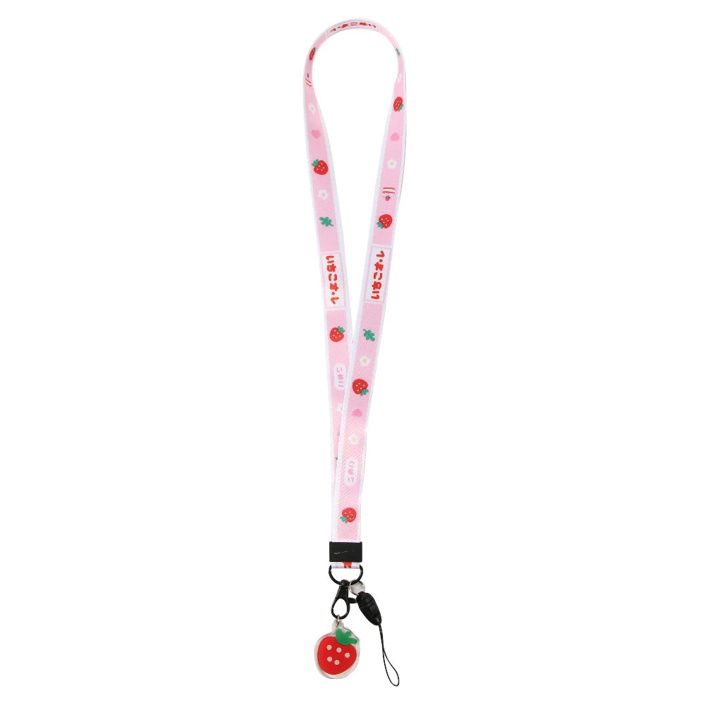 Fruit Pattern Neck Lanyard in Polyester