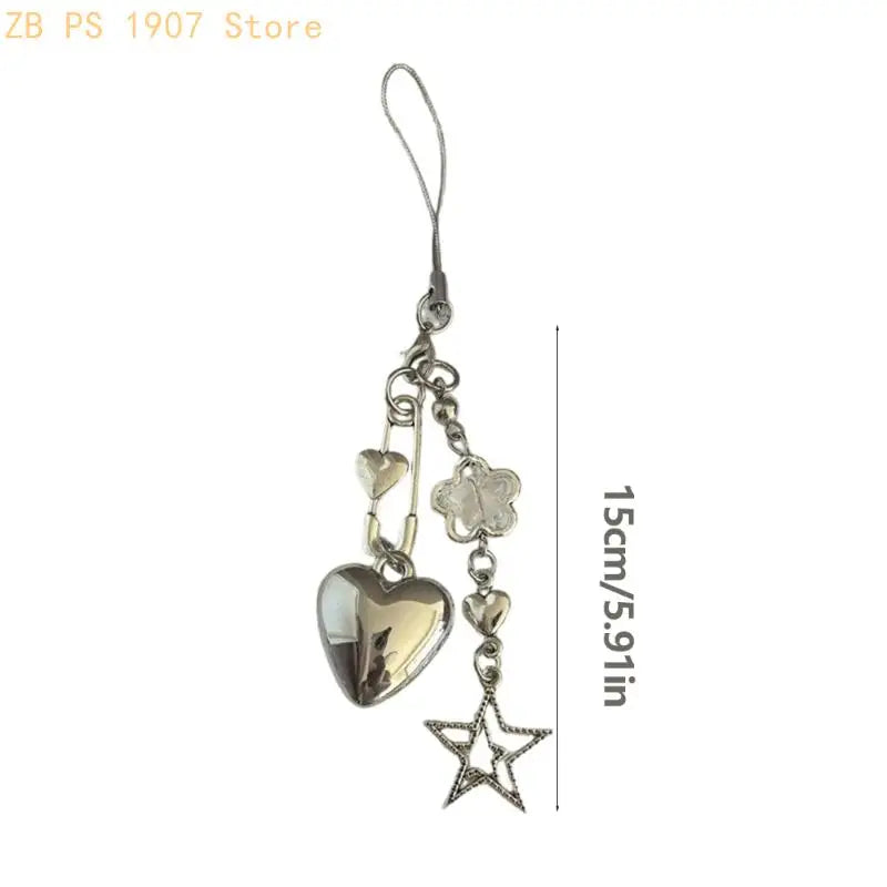 Trendy Musical Symbol Keychain Pendant For Mobile Keys Or Wallet Accessories 55KA