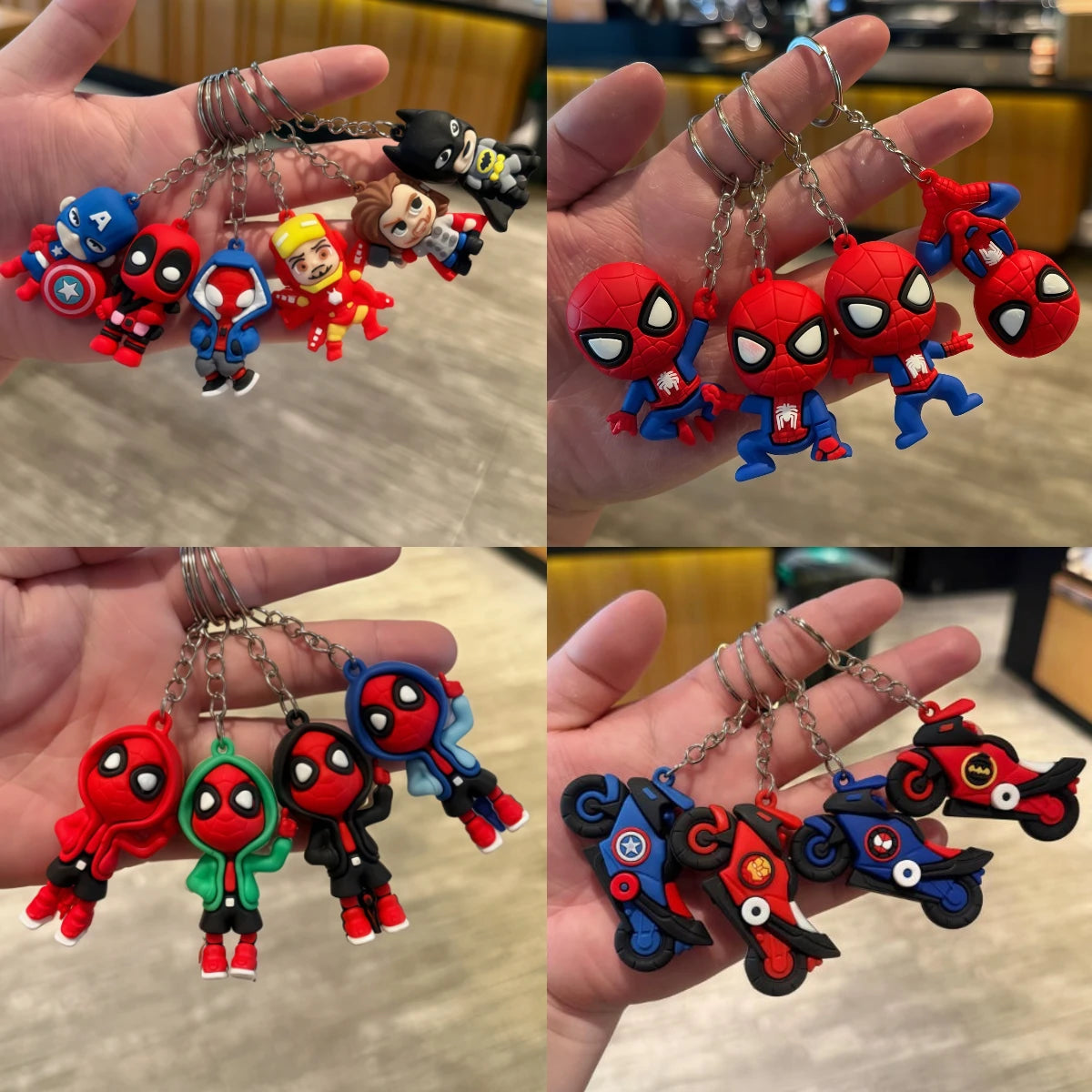 3D Anime Bag Charm and Keychain