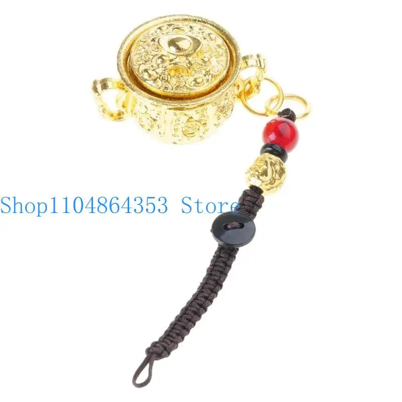 652F Portable Animal Keychain Pendant Accessory Representing Wealth And Happiness