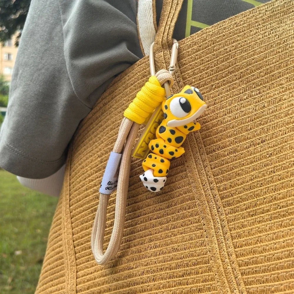 3D Printed Big-Eyed Leopard Gecko Keychain