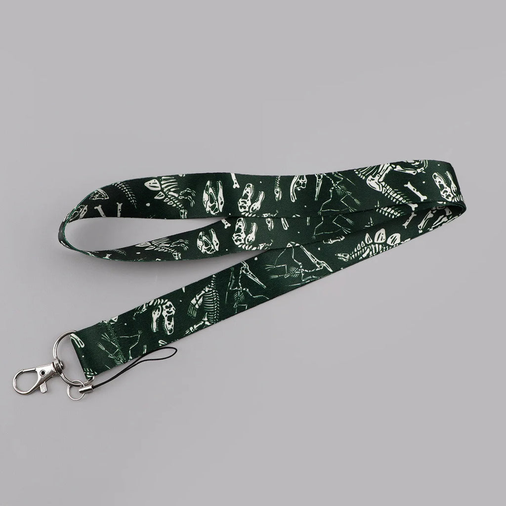 Dinosaur Neck Strap Lanyard with Lobster Clasp