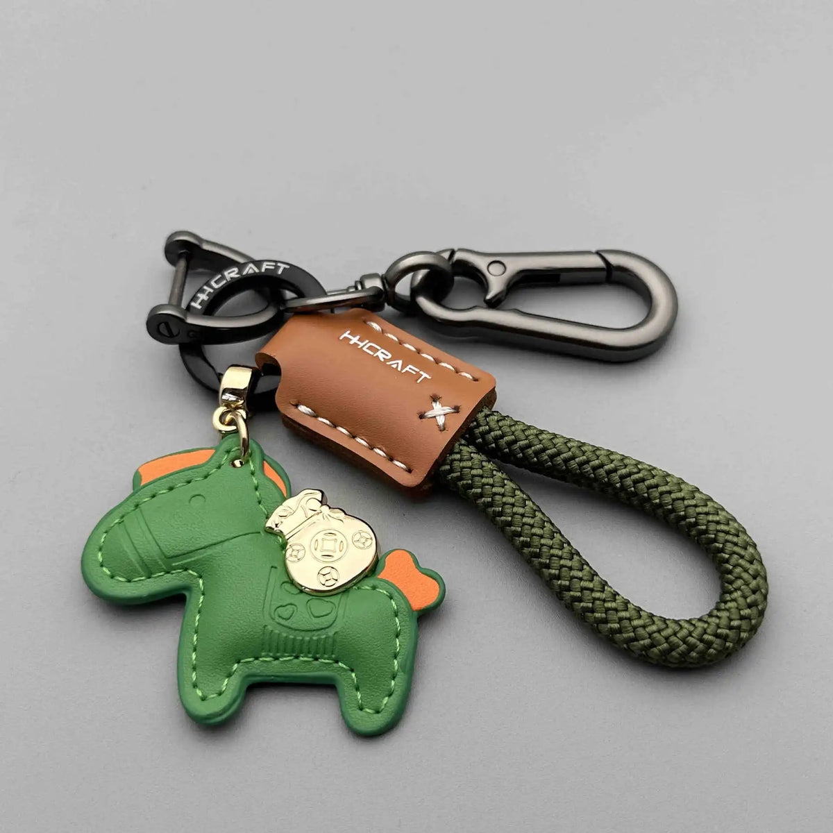 XMAO Minimalist Leather Keychain