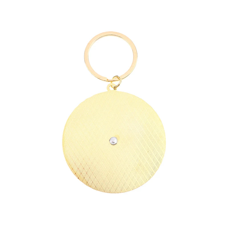 Rotatable Color Wheel Keychain Charm