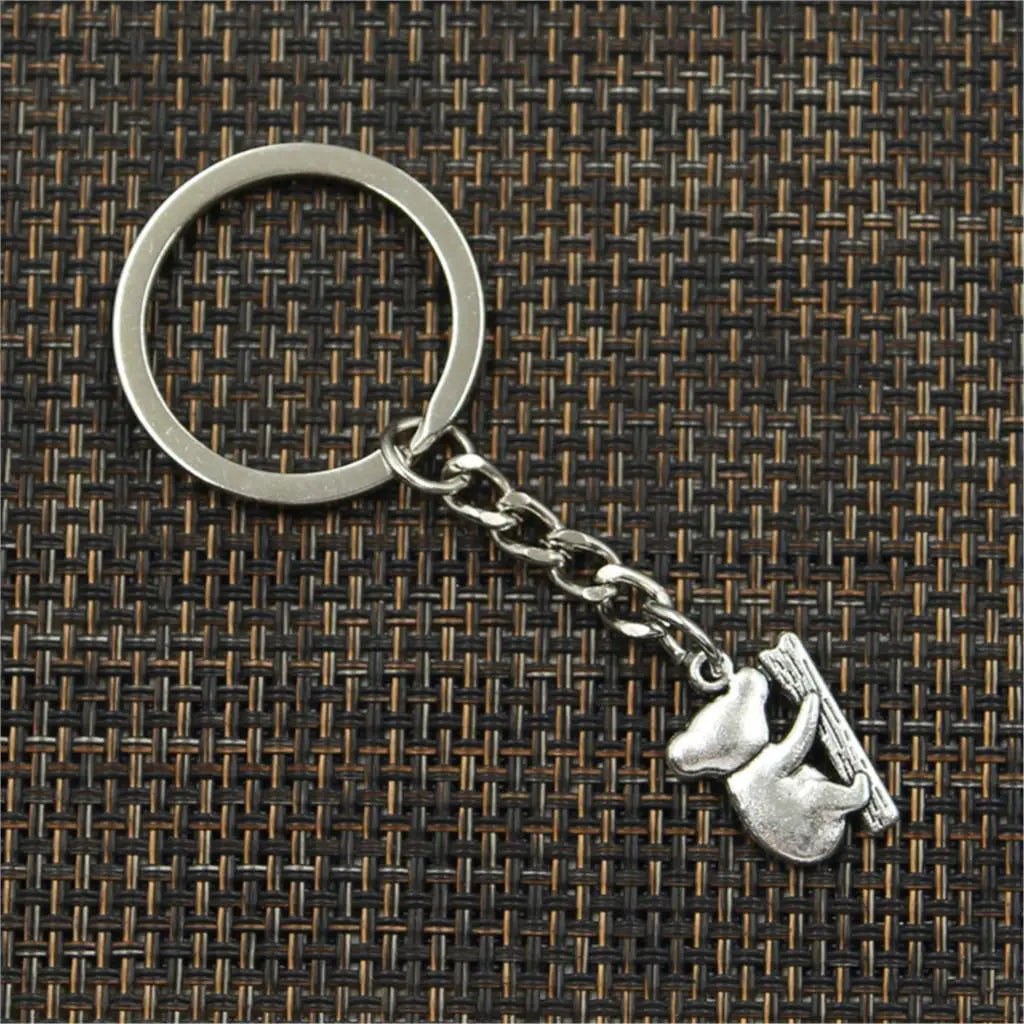 Koala Bear Pendant Keychain in Zinc Alloy