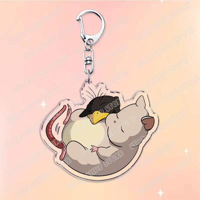 Anime Character Bag Charm and Keychain