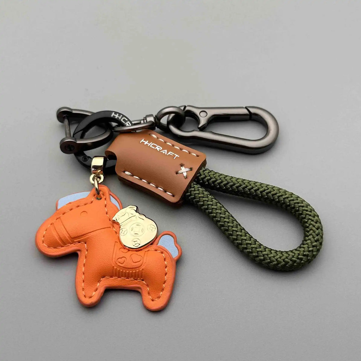 XMAO Minimalist Leather Keychain