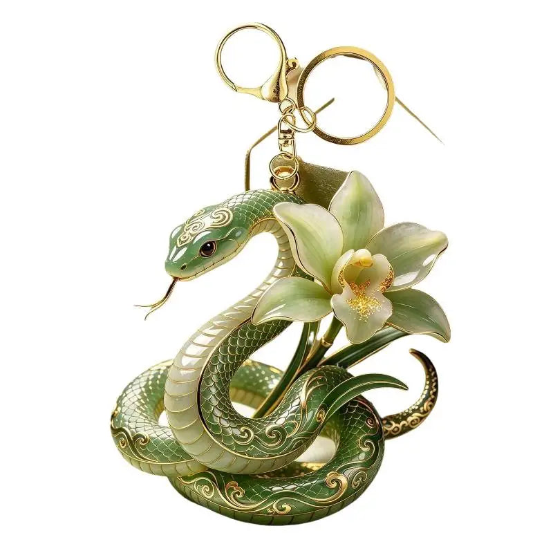Decorative Animal-Motif Keychain and Bag Charm