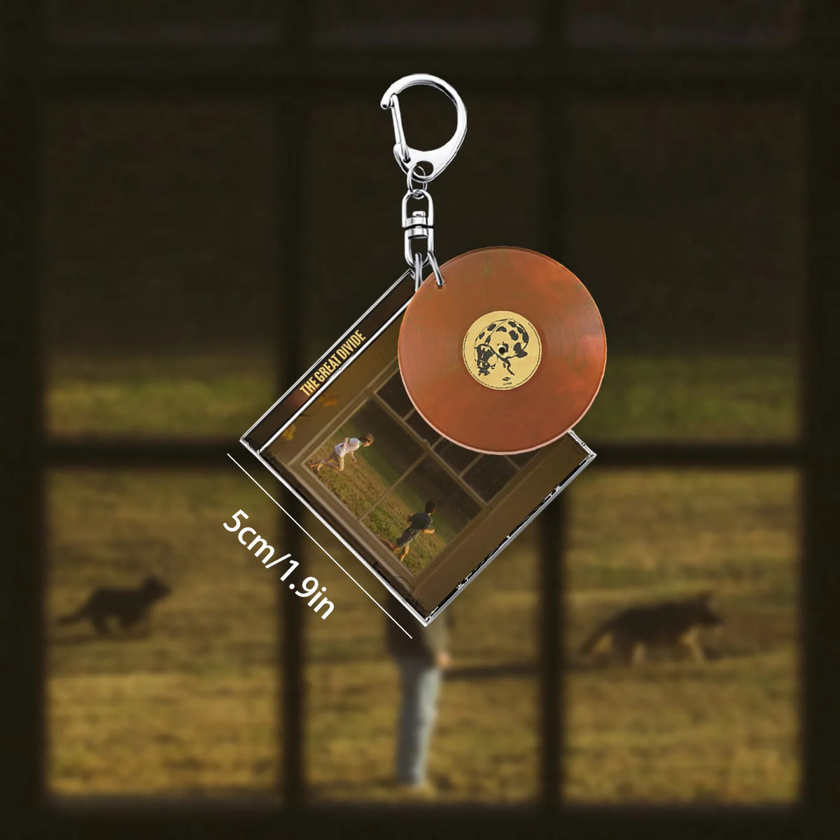 Noah Kahan Album Keychain, 8 cm