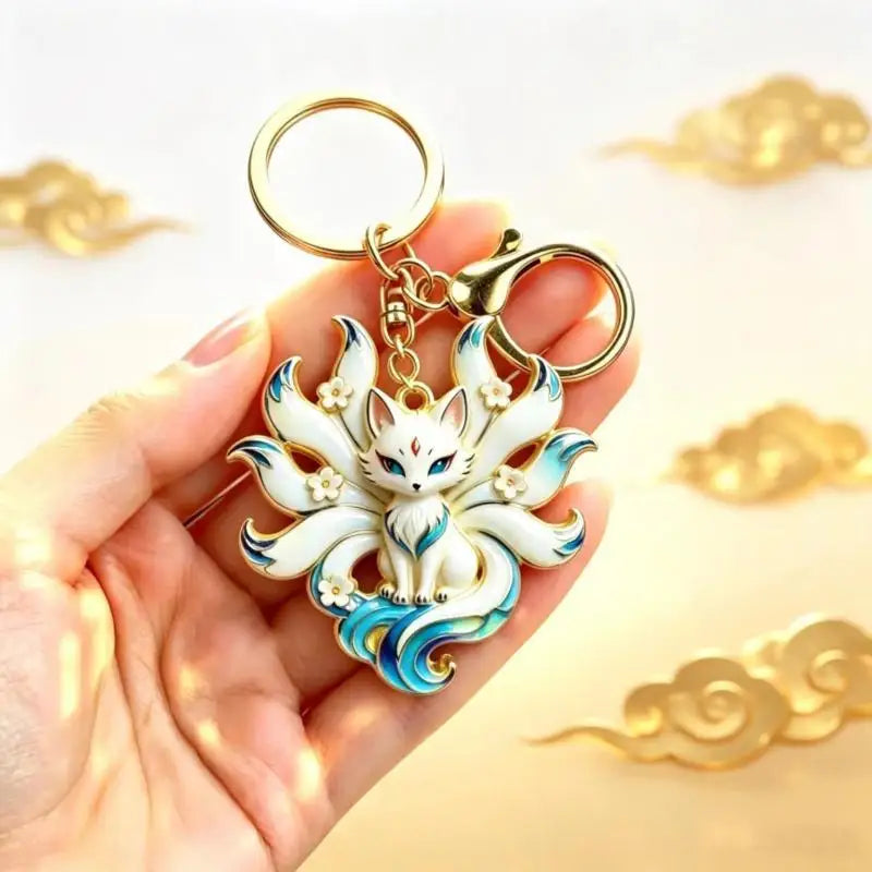 Decorative Animal-Motif Keychain and Bag Charm