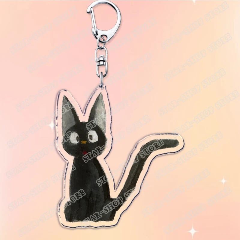 Anime Acrylic Charm Keychain with Lobster Clasp