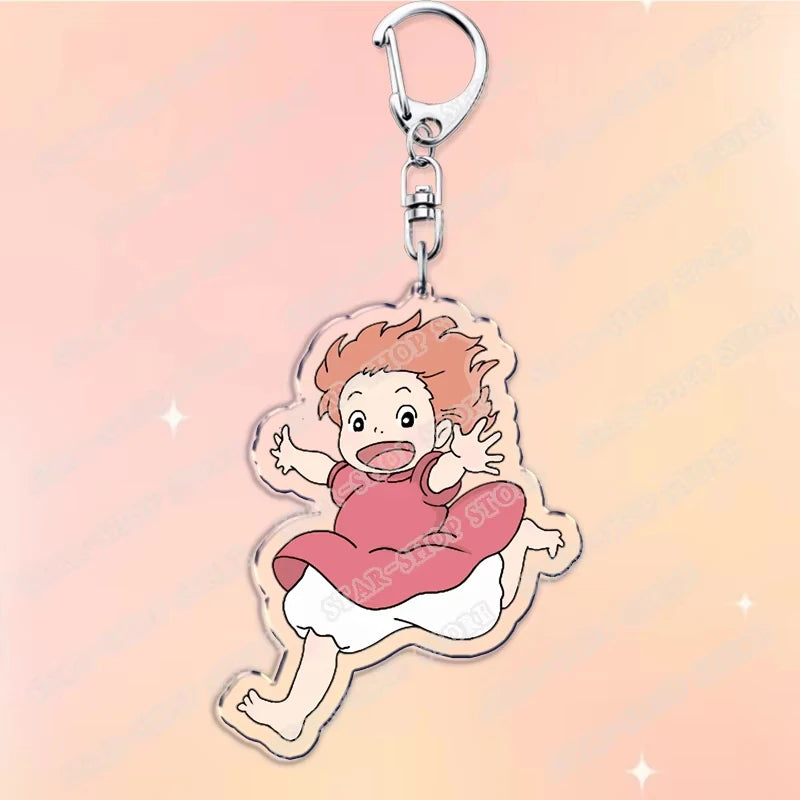 Anime Character Bag Charm and Keychain