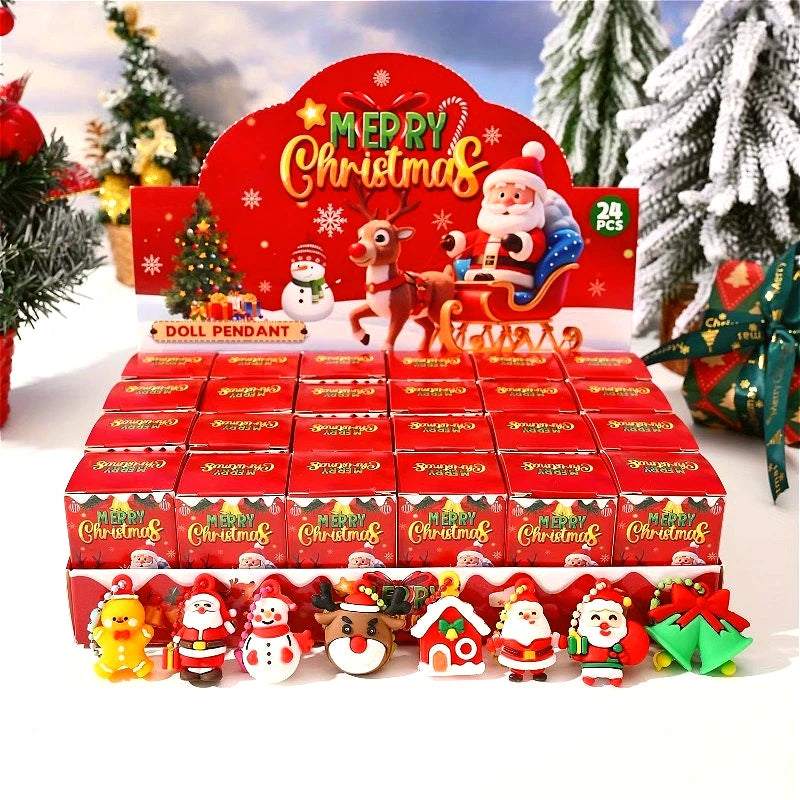 Keychain Gift Package for Christmas Theme Party. Suitable Surprise Box. Holiday Gift, Most Suitable for Christmas. Xmas