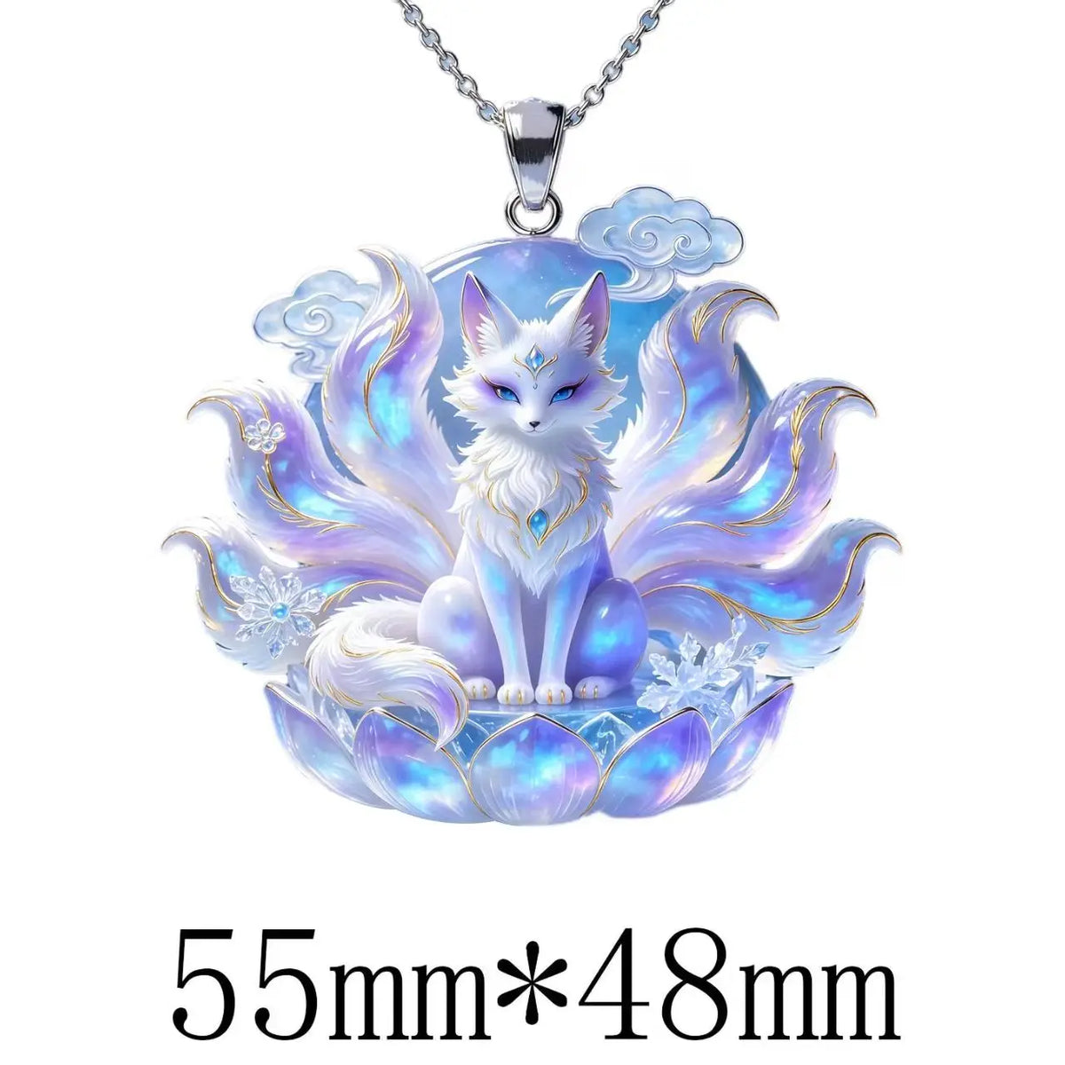 Fox Keychain Cute Animal Pendant Car Bag Backpack Hanging Ornament Fashion Accessories
