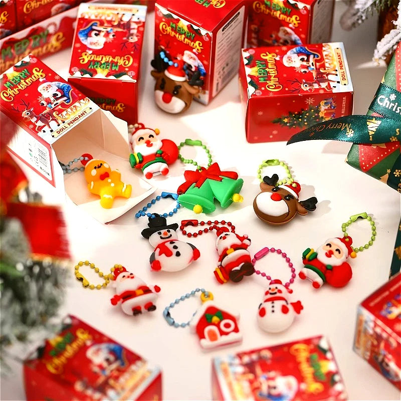 Keychain Gift Package for Christmas Theme Party. Suitable Surprise Box. Holiday Gift, Most Suitable for Christmas. Xmas