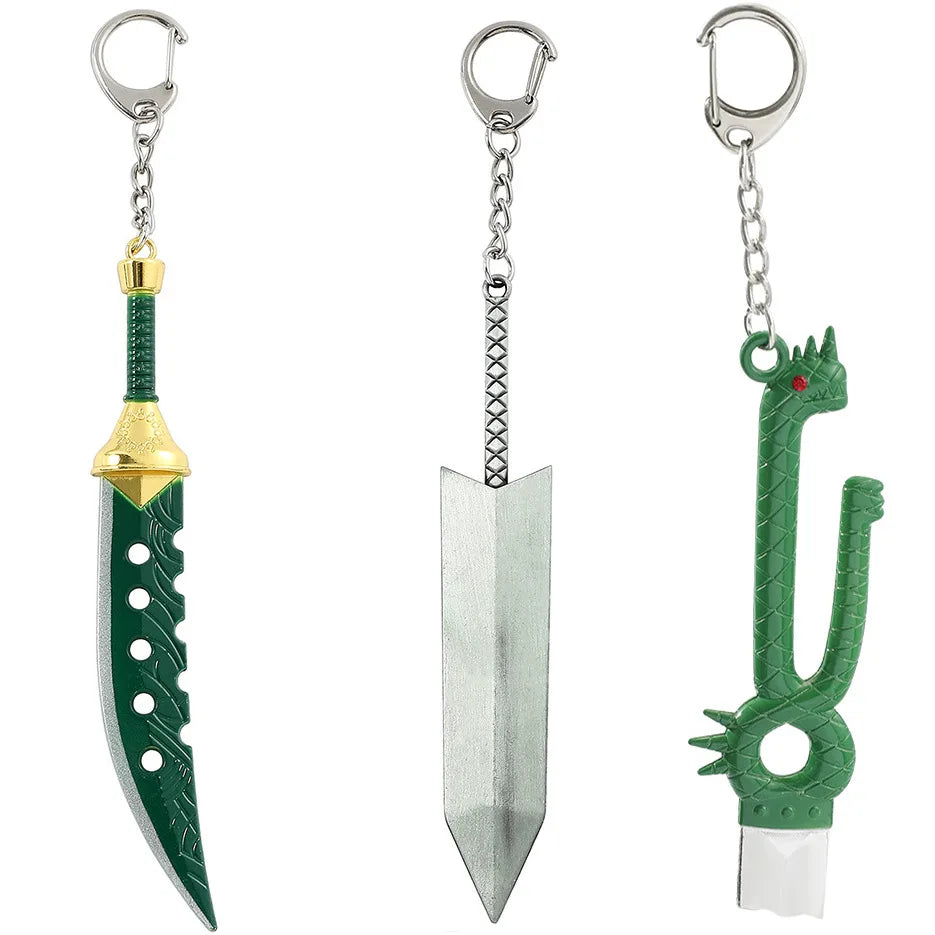 Japanese Anime Character Metal Keychain Fashion Creative Key Holder for Car And Backpack - Unique Gift Idea
