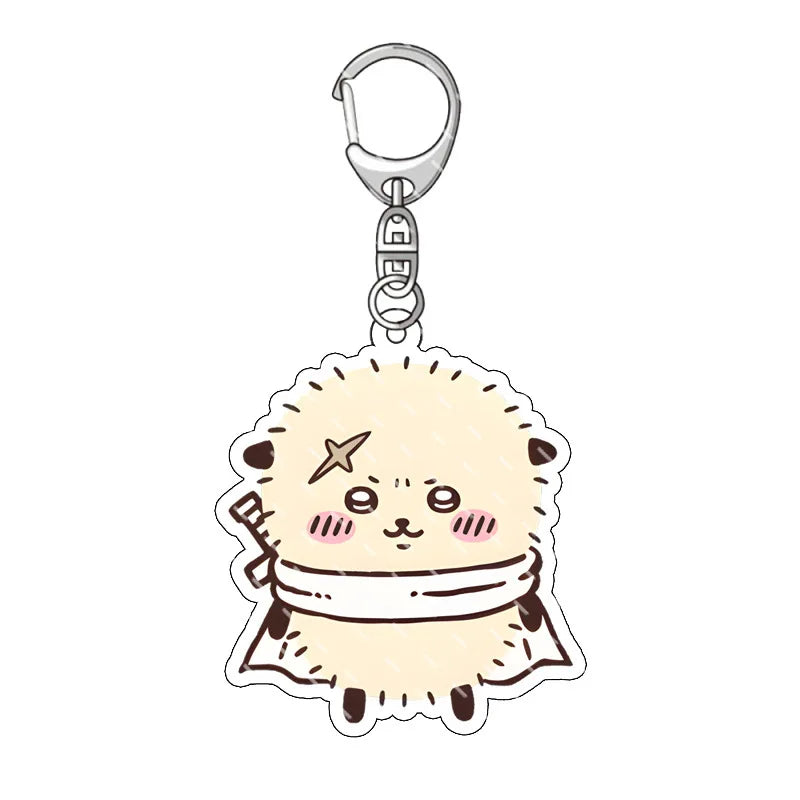 Cute Acrylic Keychain  All Character Variations 2-Sided Printed Charms for Backpacks  Keys Perfect Kawaii Gift for Fans