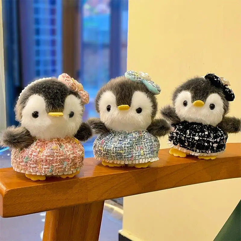 Penguin Plush Charm Keychain