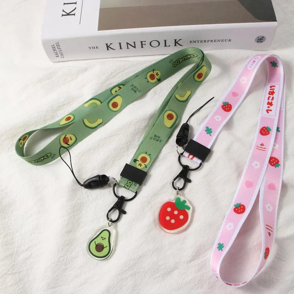 Fruit Pattern Neck Lanyard in Polyester
