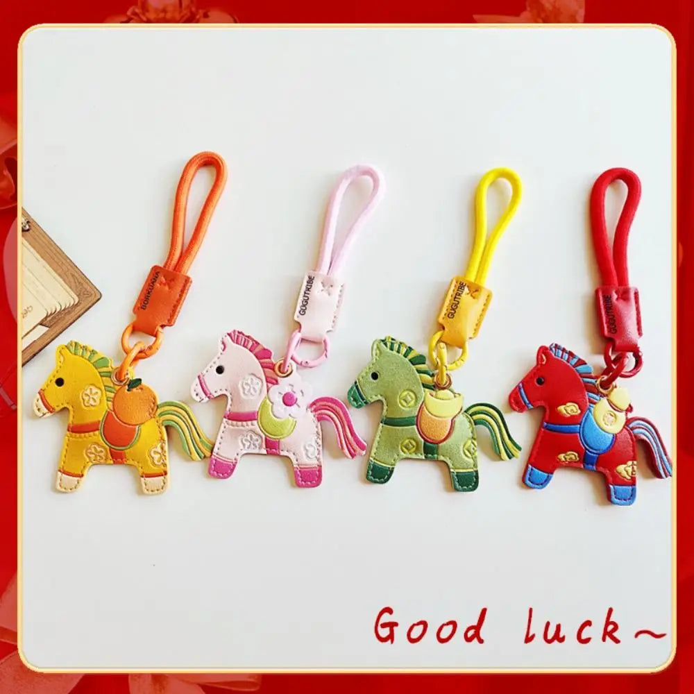 Horse Access Card Keychain with Carabiner