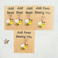 5 Cute Bee Keychains, Encouraging Gifts, Adorable Friendship Gifts, Positive Energy Encouragement Gifts, Ideal Gifts for Family Members