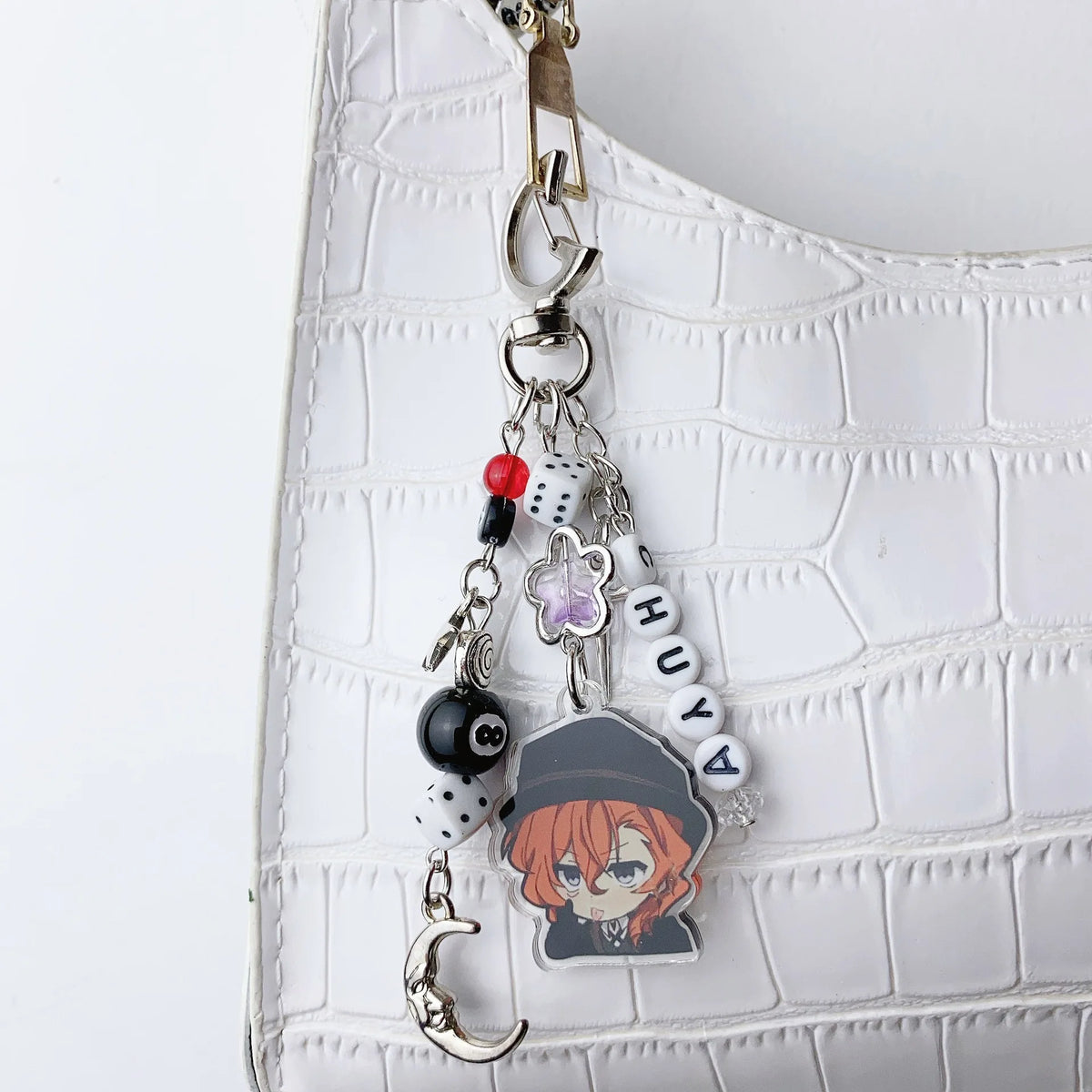 BSD Dazai Osamu and Chuuay Keychain Bungou Stray Dogs Soukoku Inspiration Keychain