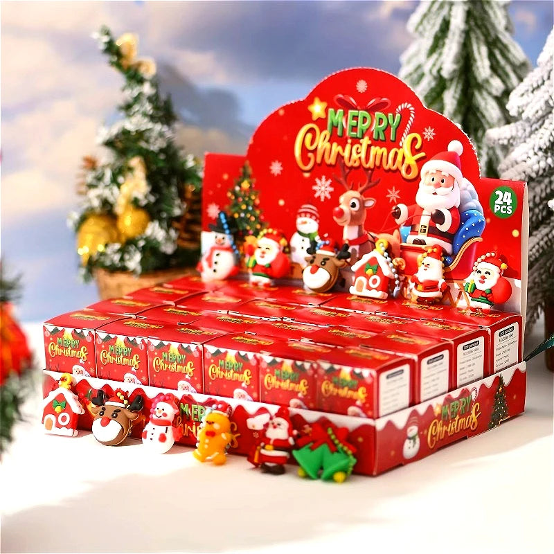 Keychain Gift Package for Christmas Theme Party. Suitable Surprise Box. Holiday Gift, Most Suitable for Christmas. Xmas