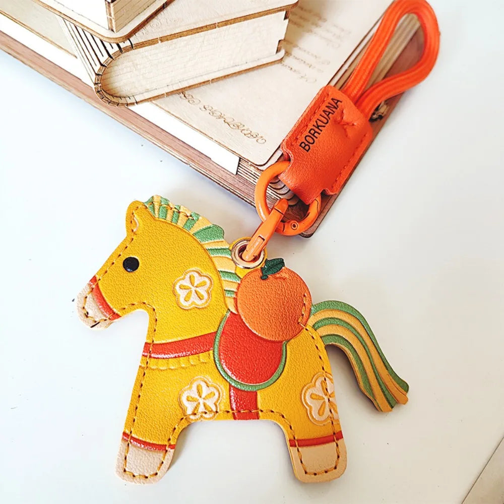 Horse Access Card Keychain with Carabiner