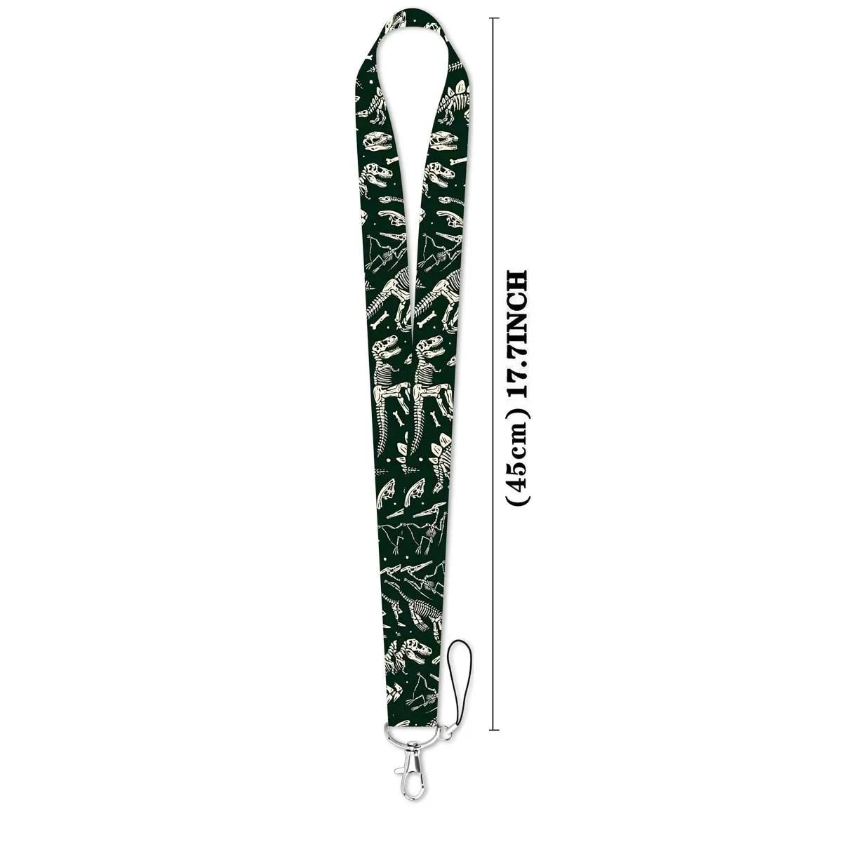 Dinosaur Neck Strap Lanyard with Lobster Clasp