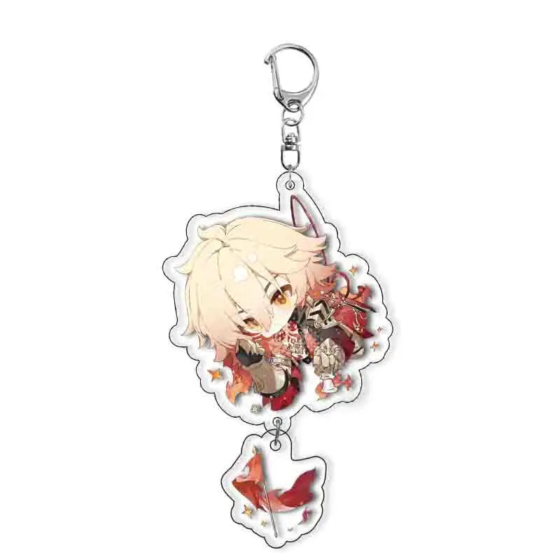 Honkai: Star Rail Character Keychain with Metal Clasp