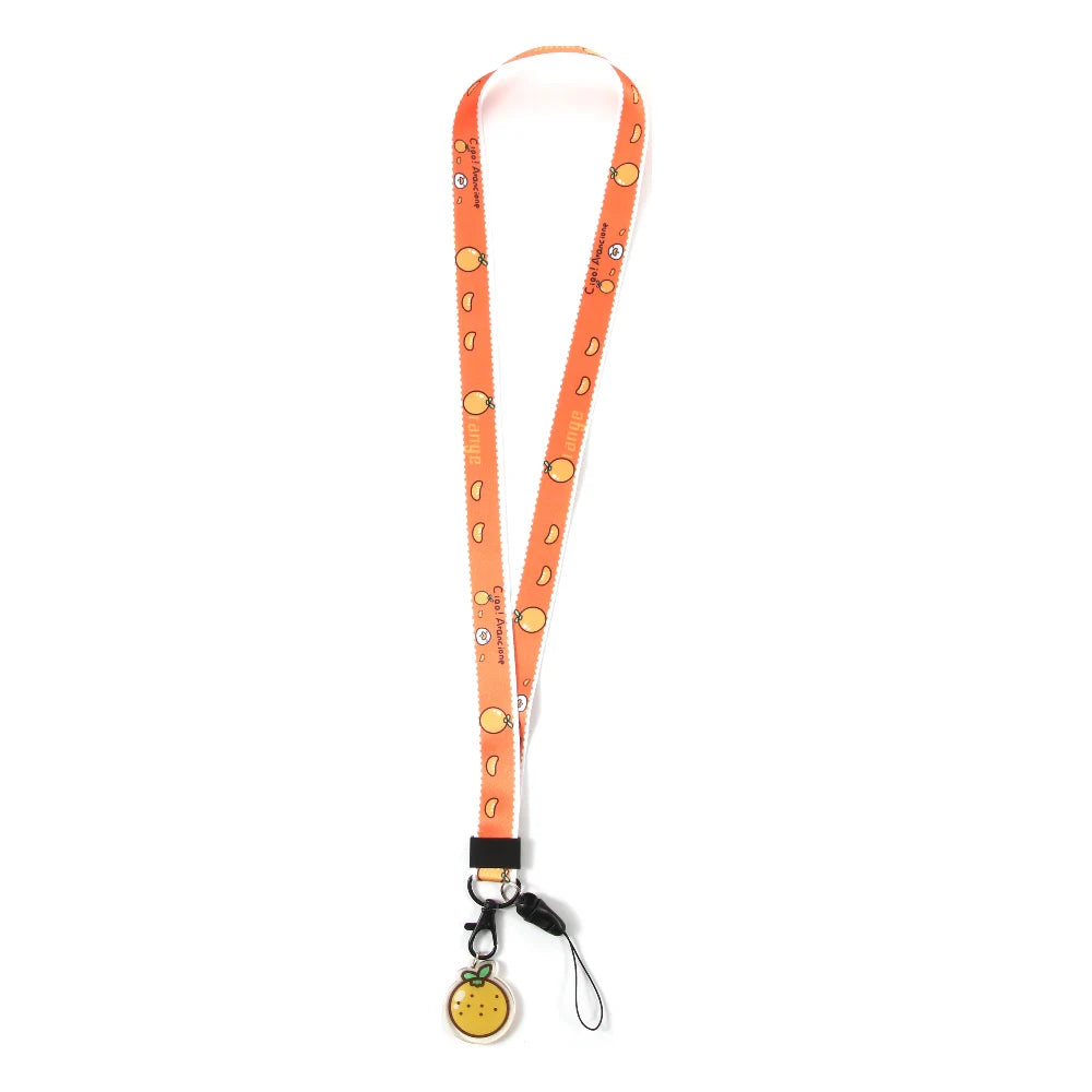 Fruit Pattern Neck Lanyard in Polyester