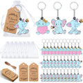 Elephant Keychain Favor Set for 12 Guests