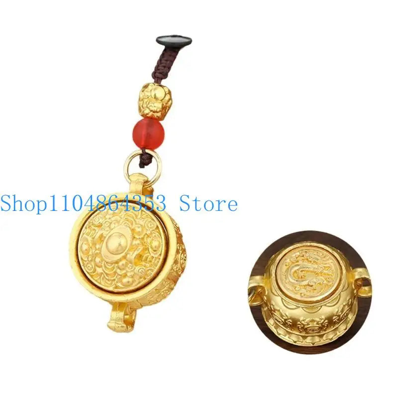 652F Portable Animal Keychain Pendant Accessory Representing Wealth And Happiness
