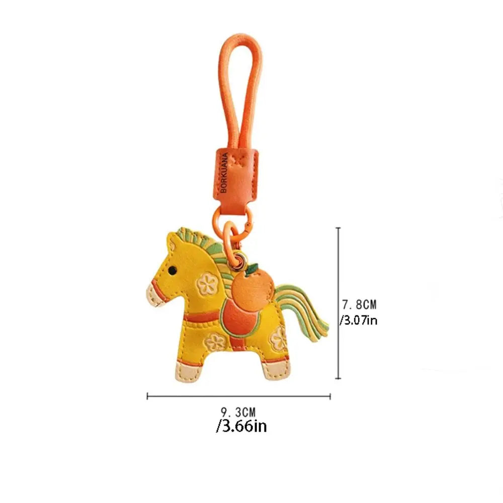 Horse Access Card Keychain with Carabiner