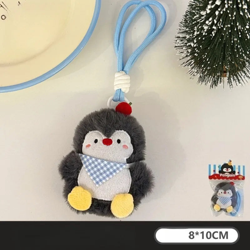 Plush Penguin Keychain and Bag Charm