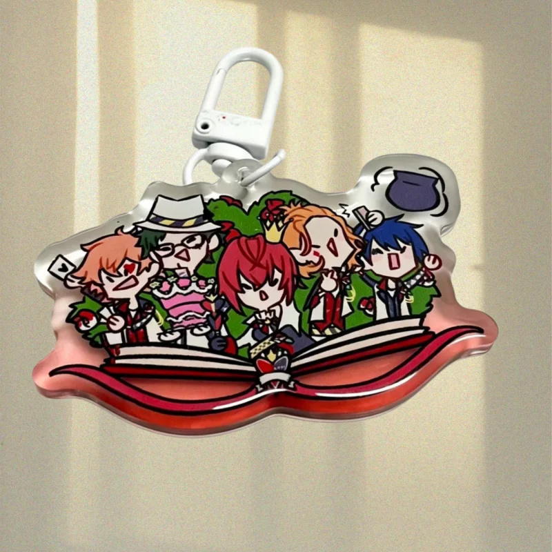 College Acrylic Keychain with Lobster Clasp