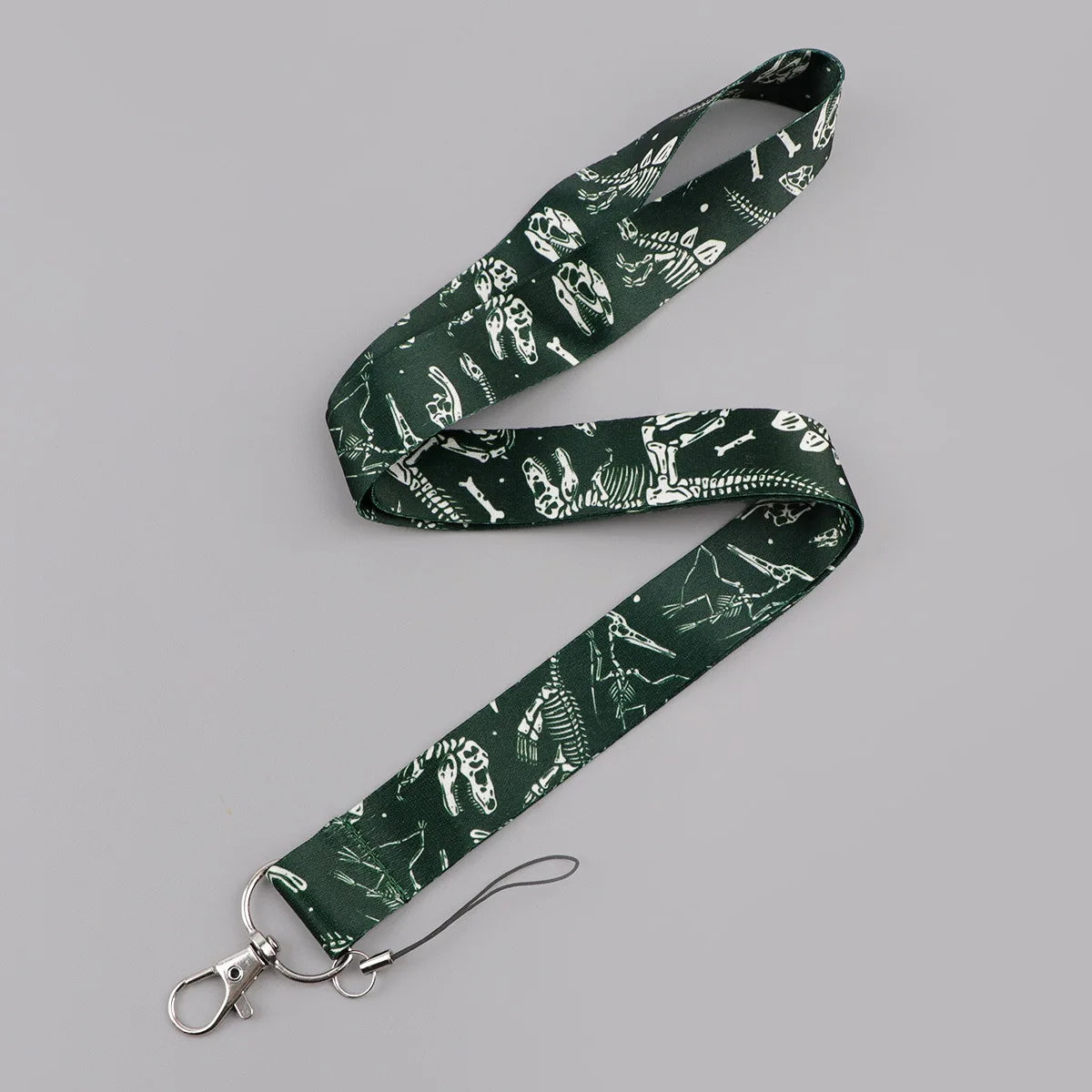 Dinosaur Neck Strap Lanyard with Lobster Clasp