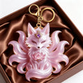 Fox Keychain Cute Animal Pendant Car Bag Backpack Hanging Ornament Fashion Accessories