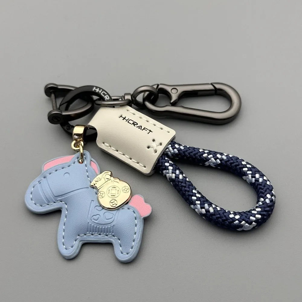 XMAO Minimalist Leather Keychain