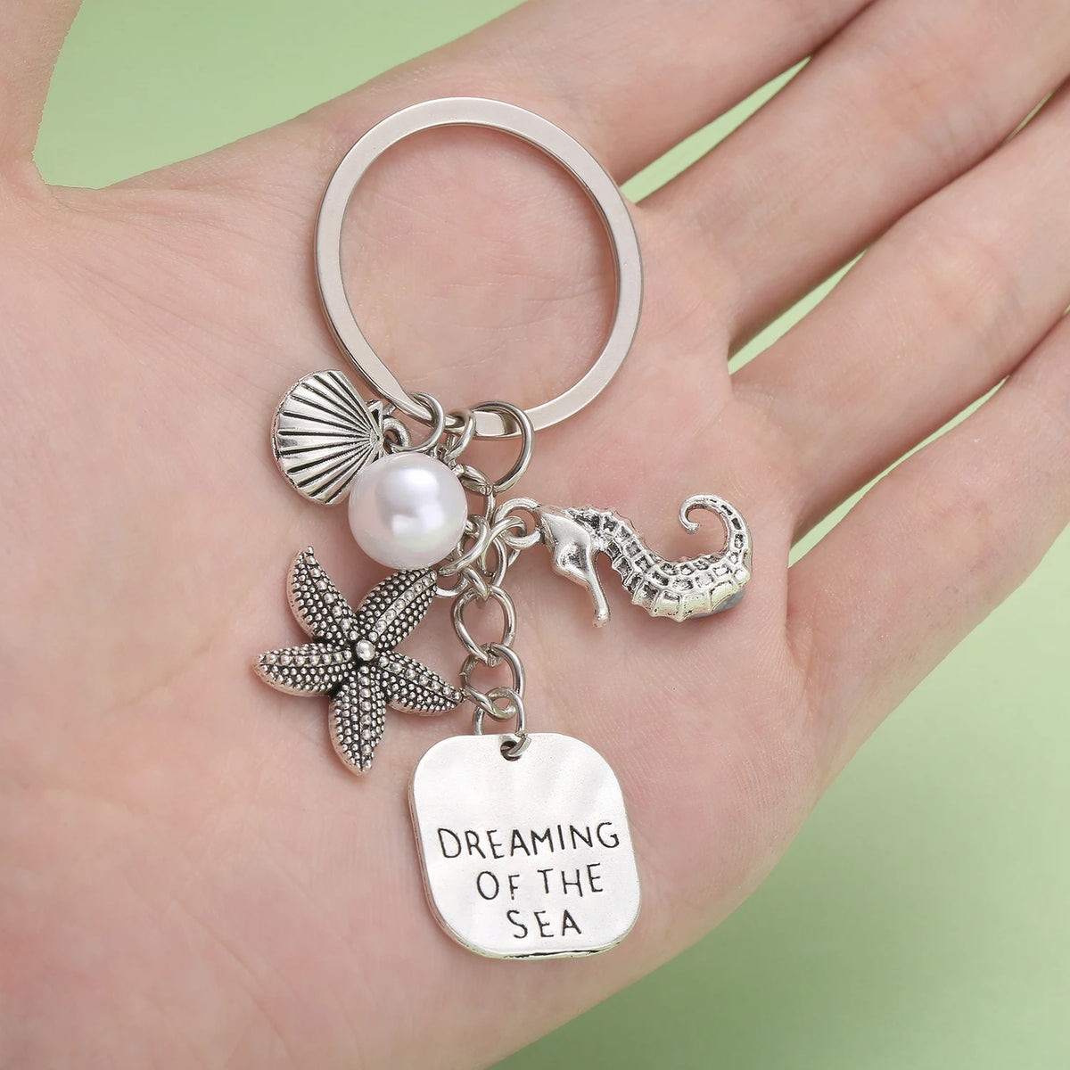 Marine Life Charm Keychain