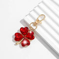 Four-Leaf Clover Key and Bag Charm